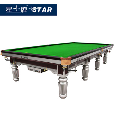 星牌英式斯诺克台球桌XW102-12S标准台职业比赛用台